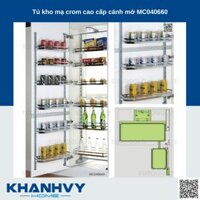 Tủ kho mạ crom cao cấp cánh mở Eurogold MC040660