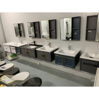 tủ kính lavabo giá rẻ, tủ lavabo tủ gương lavabo ship hoả tốc