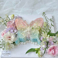 Tự Làm Chocolate Khuôn Silicon Đá Kẹo Bướm Mousse Bánh Khuôn Bánh Ngọt Món Tráng Miệng Aisu Kẹo Nướng Dụng Cụ