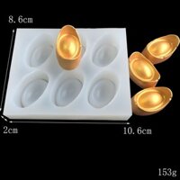 Tự Làm Epoxy Khuôn Mini Thỏi Vàng Mười Ngàn Liang Khuôn Silicon Trang Trí Bánh Kẹo Sô Cô La Nướng Khuôn th0214