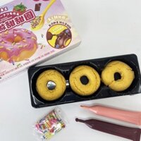 Tự Làm Handmade Donut Sốt Sô Cô La Cha Mẹ-Con Đồ Chơi Thực Phẩm Ăn Được Bánh Quy Influencer Bán Chạy Đồ Ăn Nhẹ Thường Ngày Đóng Hộp kksshu