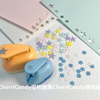 Tự Làm Handmade Thiệp Chúc Mừng Sổ Tay Trang Trí Dập Nổi Lỗ Đấm Ngôi Sao Bông Tuyết Hình Công Cụ Dễ Thương Cắt Kéo Chất Liệu 3.4