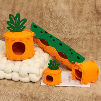 Tự Làm Màu Phù Hợp Với Đường Hầm Đồ Chơi Hoạt Hình Thỏ 1.10 Hamster Tổ Chuột Lang Giá Rẻ Ngủ Tổ Ấm Nỉ Hàng Xóm Của Tôi Totoro Sóc