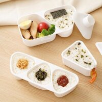 Tự Làm Sushi Cơm Bóng Khuôn Tam Giác Cơm Bóng Di Động Hộp Cơm Trưa Rong Biển Sushi Hộ Gia Đình Cơm Bento Cơm Bóng Khuôn 3.C14