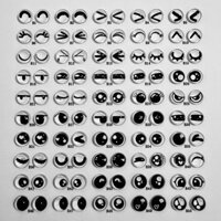 Tự Làm Tự Làm Handmade Phụ Kiện Búp Bê Mô Phỏng Kính Mắt Đen Trắng Hoạt Hình Anime Dâu Gấu Doremon Mắt Tự Làm Handmade Phụ Kiện Búp Bê Mô Phỏng Kính Mắt Đen Trắng Hoạt Hình Anime Dâu Gấu Doremon Mắt 02.15