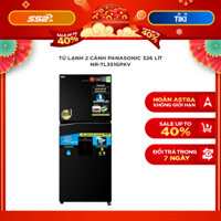 Tủ lạnh 2 cánh Panasonic 326 lít NR-TL351GPKV - Lấy nước ngoài - Làm đá siêu tốc - Hàng chính hãng