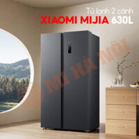 Tủ lạnh 2 cánh Side by Side Xiaomi Mijia 630L BCD-630WKMP – Kháng khuẩn, tiết kiệm điện mức 1, kết nối app