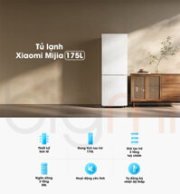 Tủ lạnh 2 cánh Xiaomi Mijia 175L – Màu trắng hiện đại