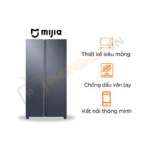 Tủ lạnh 2 cánh Xiaomi Mijia 540L – Mặt đá pha lê, thiết kế âm tủ