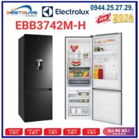 Tủ lạnh 2 cửa Electrolux 335L Ngăn đá dưới ,Có ngăn đông mềm EBB3742M-H Mới [2024]