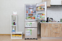 Tủ lạnh 3 cánh Mitsubishi MR-C41G-PS-V, 338 Lít