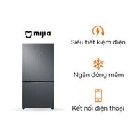 Tủ Lạnh 4 Cánh Đá Pha Lê Xiaomi Mijia 550L