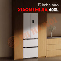 Tủ lạnh 4 cánh Xiaomi Mijia 400L BCD-400WFMBI – Thiết kế kiểu Pháp, thiết kế âm tường