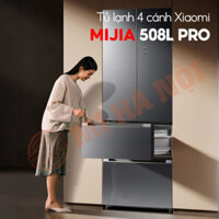 Tủ lạnh 4 cánh Xiaomi Mijia 508L Pro BCD-508WFTGBI – Kiểu Pháp, phiên bản đá pha lê, làm lạnh kép
