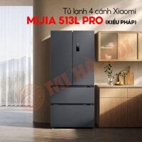 Tủ lạnh 4 cánh Xiaomi Mijia 513L Pro BCD-513WFTMSA- Kiểu Pháp, làm lạnh kép, Dual Inverter