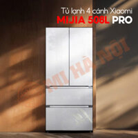 Tủ lạnh 4 cánh Xiaomi Mijia 508L Pro BCD-508WFTGBI – Kiểu Pháp pha lê trắng