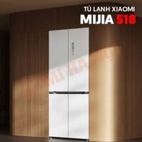 Tủ lạnh 4 cánh Xiaomi Mijia 518L – Thiết kế âm tường, ngăn đông mềm cao cấp
