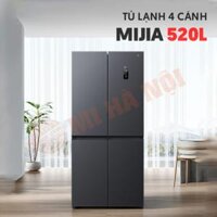 Tủ lạnh 4 cánh Xiaomi Mijia 520L – Ion bạc khử khuẩn, cấp đông nhanh chóng
