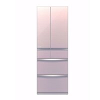 Tủ lạnh 6 cánh Mitsubishi MR-WX52D vàng hồng ánh kim 506 Lít -Bảo hành chính hãng 2 năm