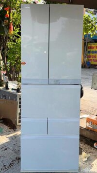 Tủ lạnh 6 cánh Toshiba GR-468FC 462L, cửa quẹt, cảm ứng 2017 cực sang nè