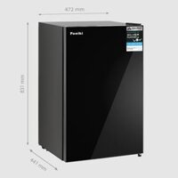 Tủ lạnh 90 lít cánh kính Funiki HR-S690GB