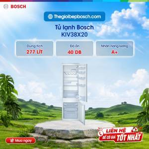 Tủ lạnh Bosch 217 lít KIV38X20