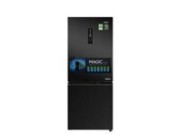 Tủ lạnh Aqua 2 cánh - Ngăn đá trên 283L Inverter Đen AQR-I298EB(BS)