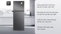 Tủ lạnh Aqua Inverter 212 lít AQR-T239FA(HB)