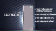 Tủ lạnh Aqua Inverter 281 lít AQR-I287BN PS