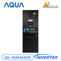 Tủ lạnh Aqua Inverter 288 lít AQR-IW338EB (BS)