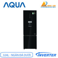 Tủ lạnh Aqua Inverter 324 Lít AQR-B379MA(WGB)