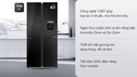 Tủ lạnh Aqua Inverter 456 lít Multi Door AQR-IGW525EM GB