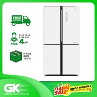 Tủ lạnh Aqua Inverter 516 lít AQR-IG525AM GW
