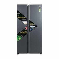 Tủ lạnh Aqua Inverter 646 lít Side by Side AQR-S682XA(SLB)