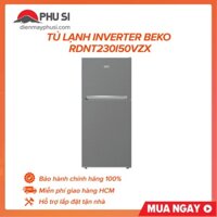 Tủ lạnh Beko RDNT230I50VZX, 201L, Inverter- Mới Full Box