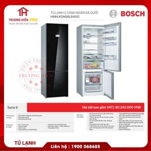 Tủ lạnh Bosch 559 lít KGN56LB400