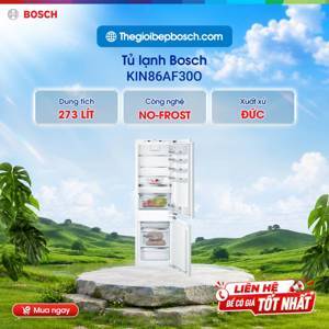 Tủ lạnh Bosch 274 lít KIN86AF30