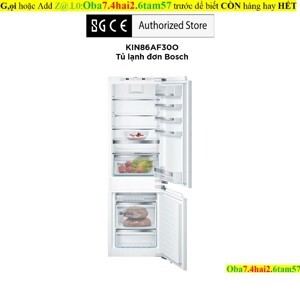 Tủ lạnh Bosch 273 lít KIN86AF30O