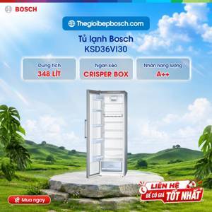 Tủ lạnh Bosch 348 lít KSD36VI30