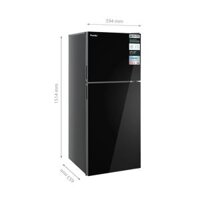Tủ lạnh cánh kính Funiki HR T8286GB 286 lít