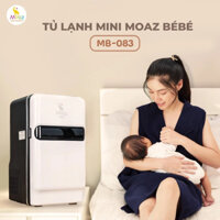 Tủ lạnh cao cấp mini Moaz BéBé Mb083, dung tích lớn 30L, chia ngăn làm mát và làm đông riêng biệt, bảo hành 12 tháng