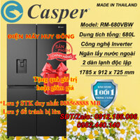 Tủ lạnh Casper Inverter 645 lít RM-680VBW