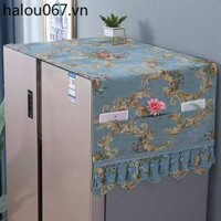 Tủ Lạnh Chống Bụi Bao Vải 2024 Phong Cách Mới Nhẹ Sang Trọng Cao Cấp Tủ Lạnh Top Chống Bụi Bao Cửa Đôi Haier Tủ Lạnh