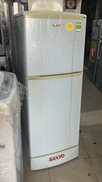 Tủ lạnh cũ sanyo 140 lít không đóng tuyết mới 90%