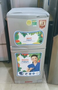 Tủ lanh cũ sanyo  SR- 125PN  -123 lít không đóng tuyết