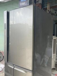 Tủ lạnh cũ TOSHIBA GR-A41G 405L,cửa từ,còn mới leng keng