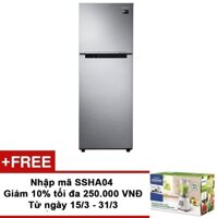 Tủ lạnh Digital Inverter Samsung RT22M4033S8/SV ( 236L ) + Tặng Máy xay sinh tố Philips HR2051/00 trị giá 600.000VNĐ