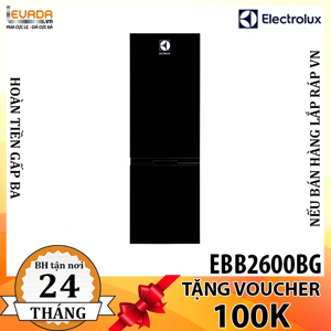 Tủ lạnh Electrolux Inverter 245 lít EBB2600MG