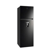 Tủ lạnh Electrolux 341L NutriFresh® Inverter ETB3740K-H(2 cửa,Ngăn đông trên,Lấy nước ngoài,Ngăn đồng mềm,Màu Đen,CSPF 1.93)
