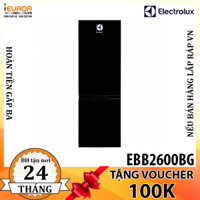 Tủ Lạnh Electrolux EBB2600BG - 260 Lít